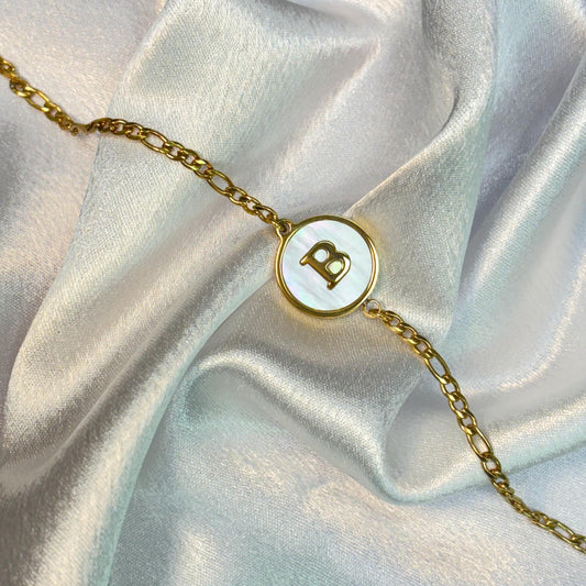 Gold Initial Bracelet