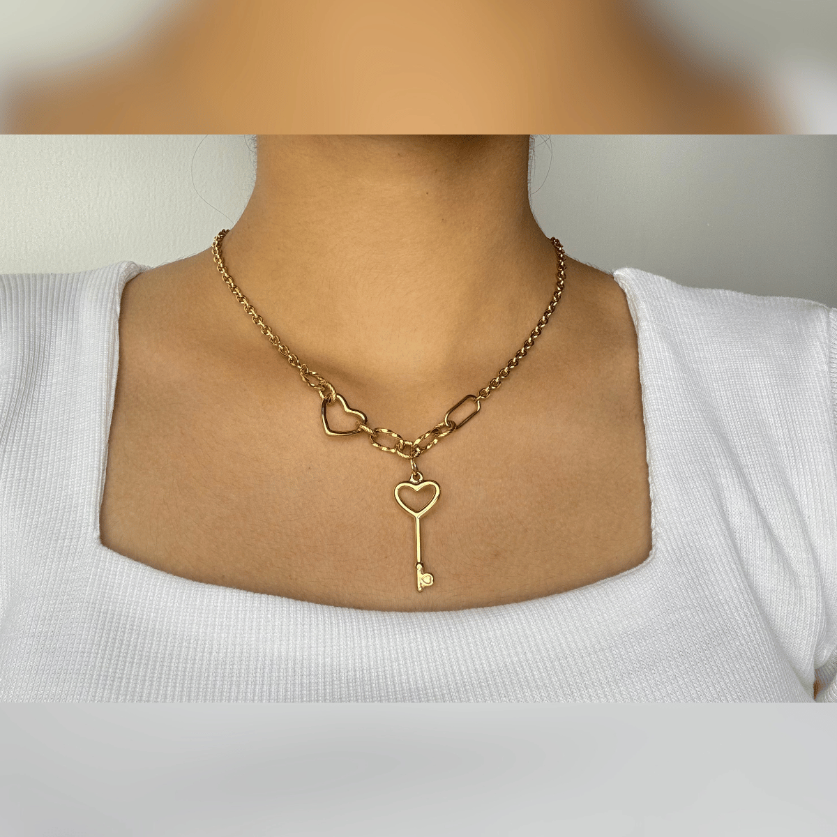 Unlock Romance Necklace