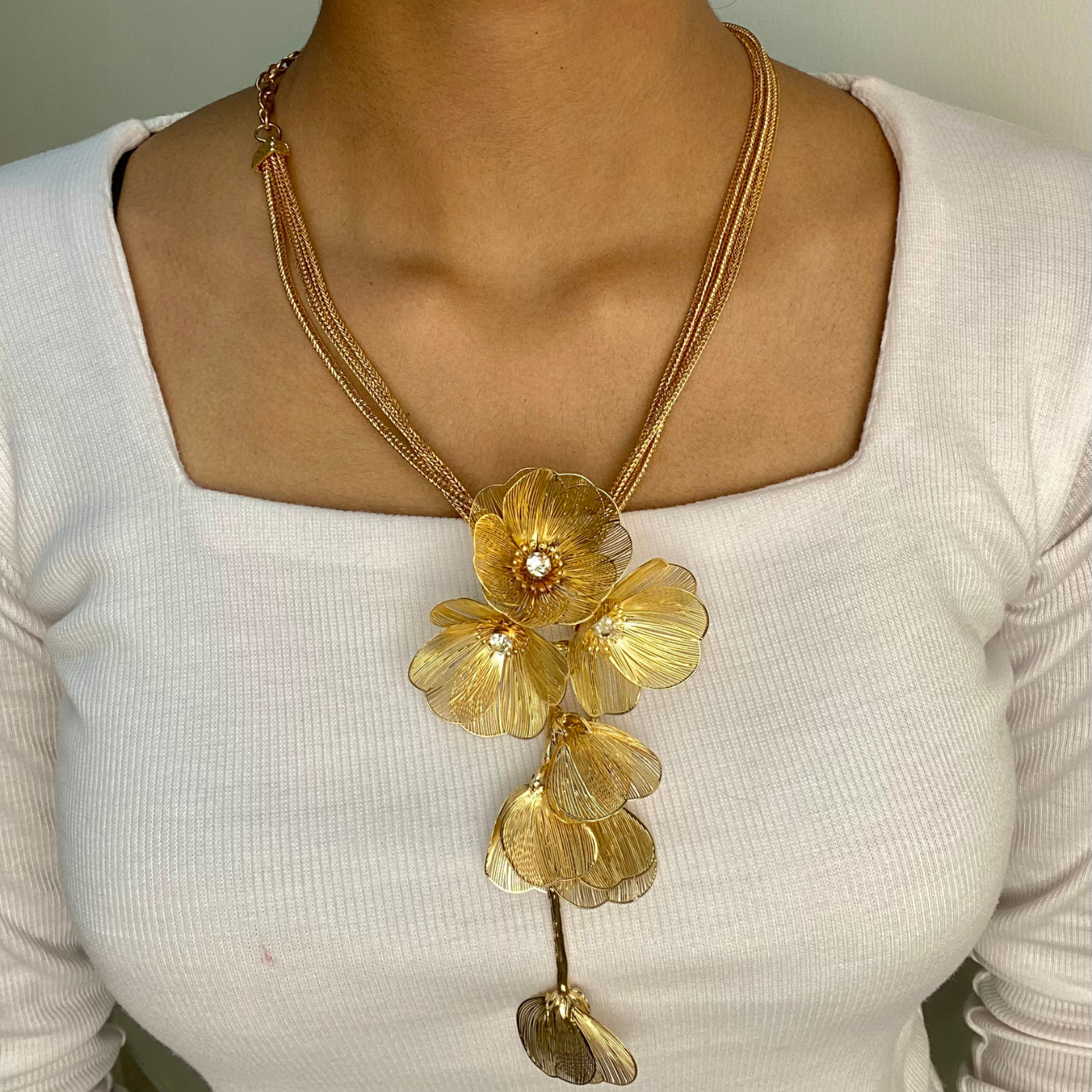 Golden Bloom Necklace