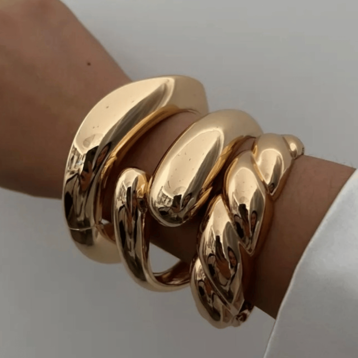 Molten Gold Cuff