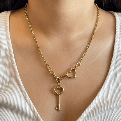 Unlock Romance Necklace