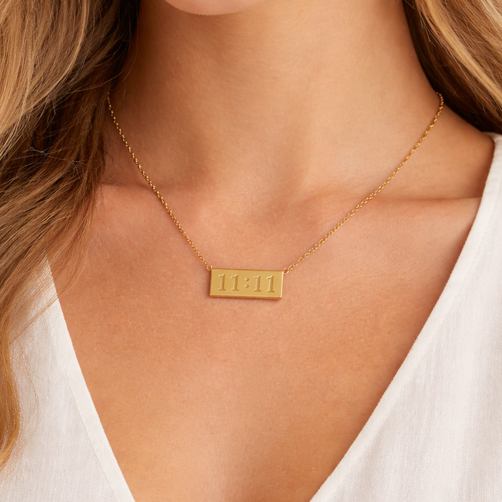 18K Gold Plated 11:11 Necklace