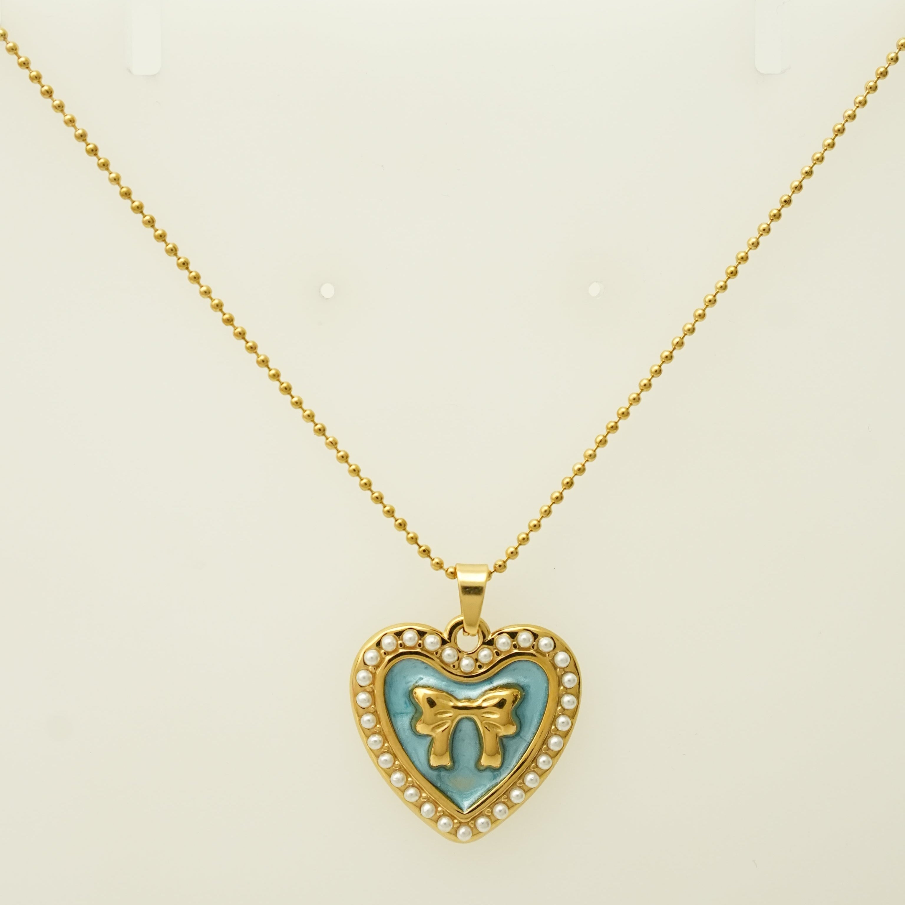 18K Gold Plated Heart Necklace