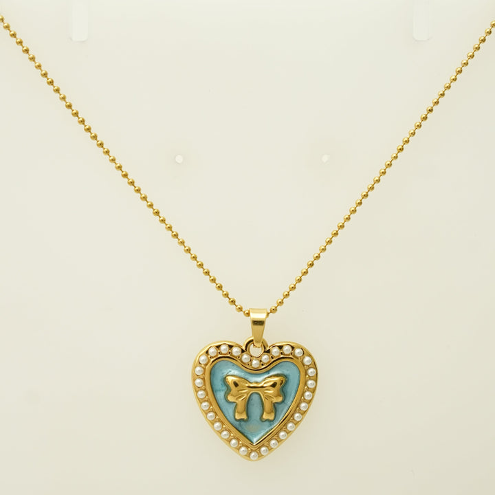 18K Gold Plated Heart Necklace