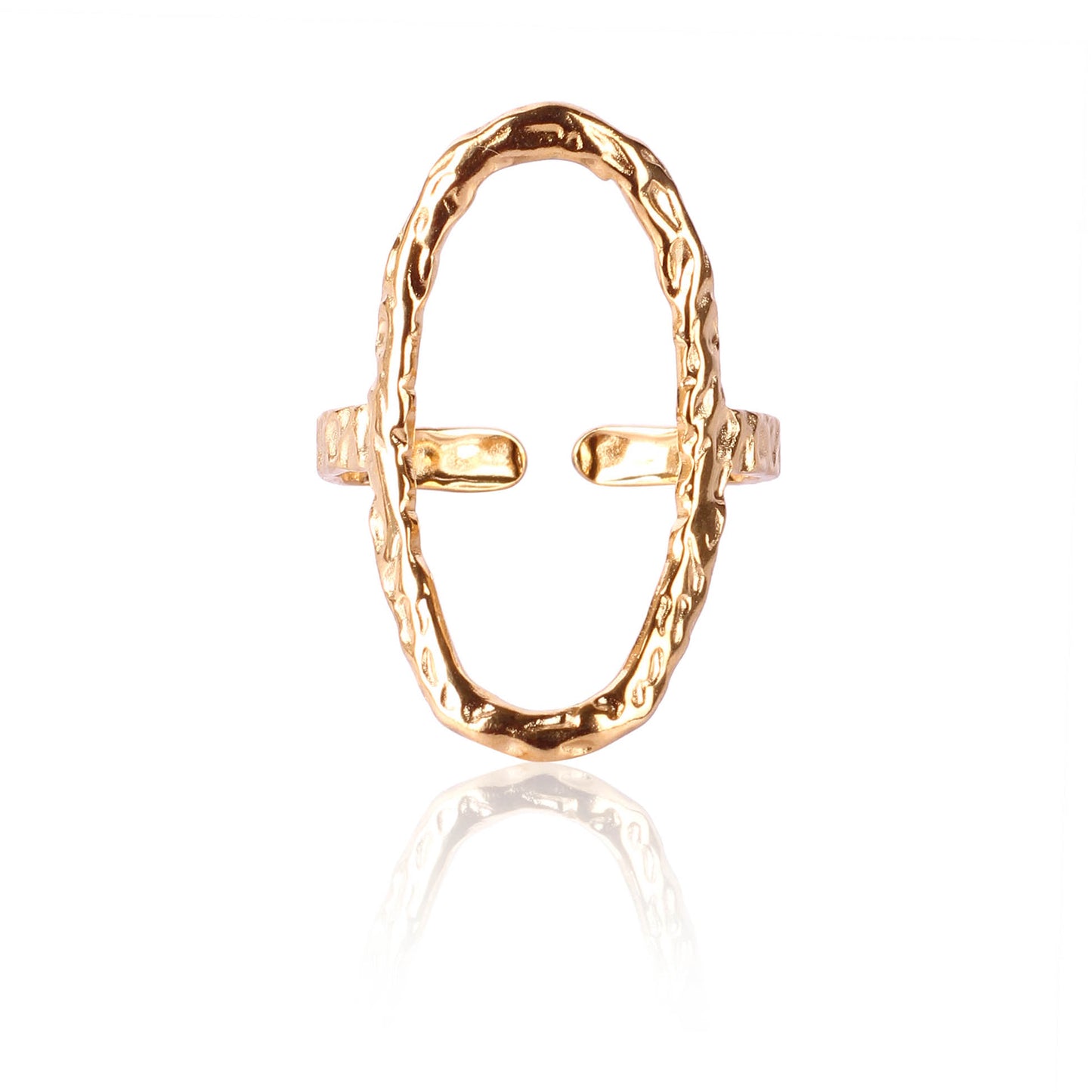 Oval Loop Statement Ring