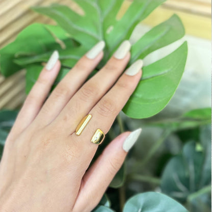 Minimalist Open Gold Ring