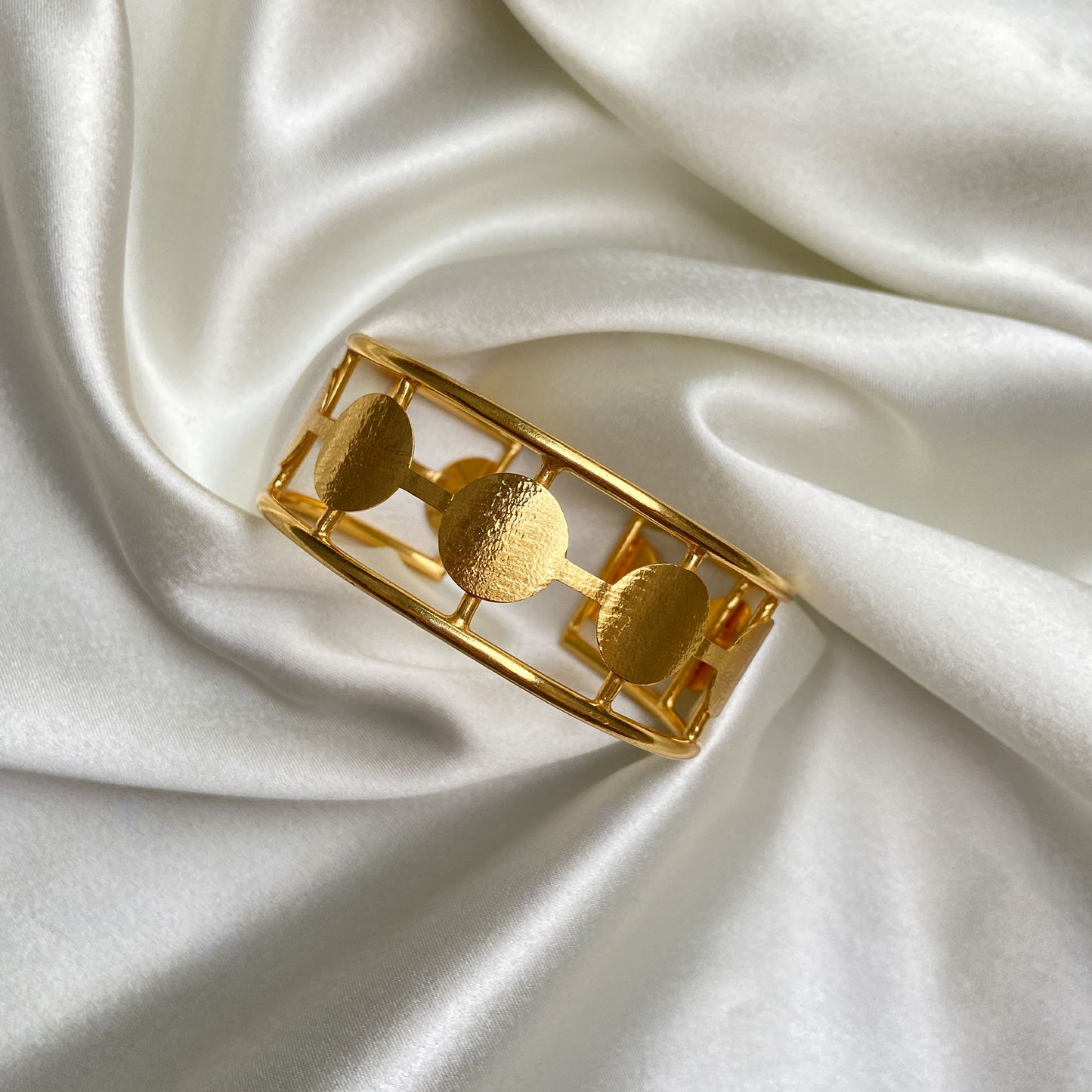 Golden Mirage Cuff Bracelet