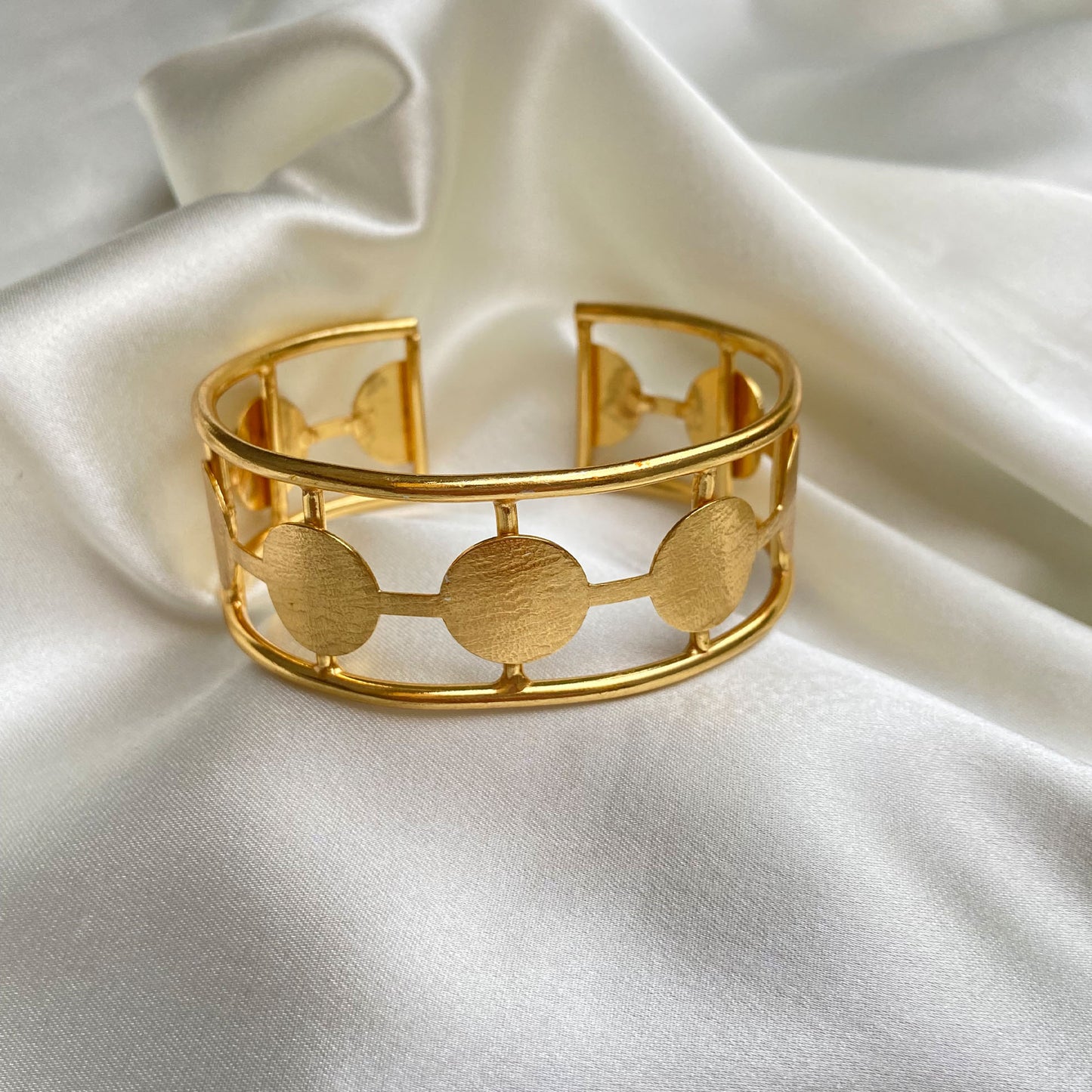 Golden Mirage Cuff Bracelet