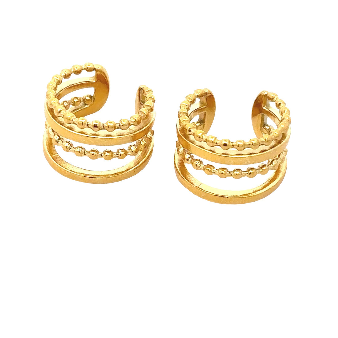 18K Gold Plated Ear Cuff Earrings