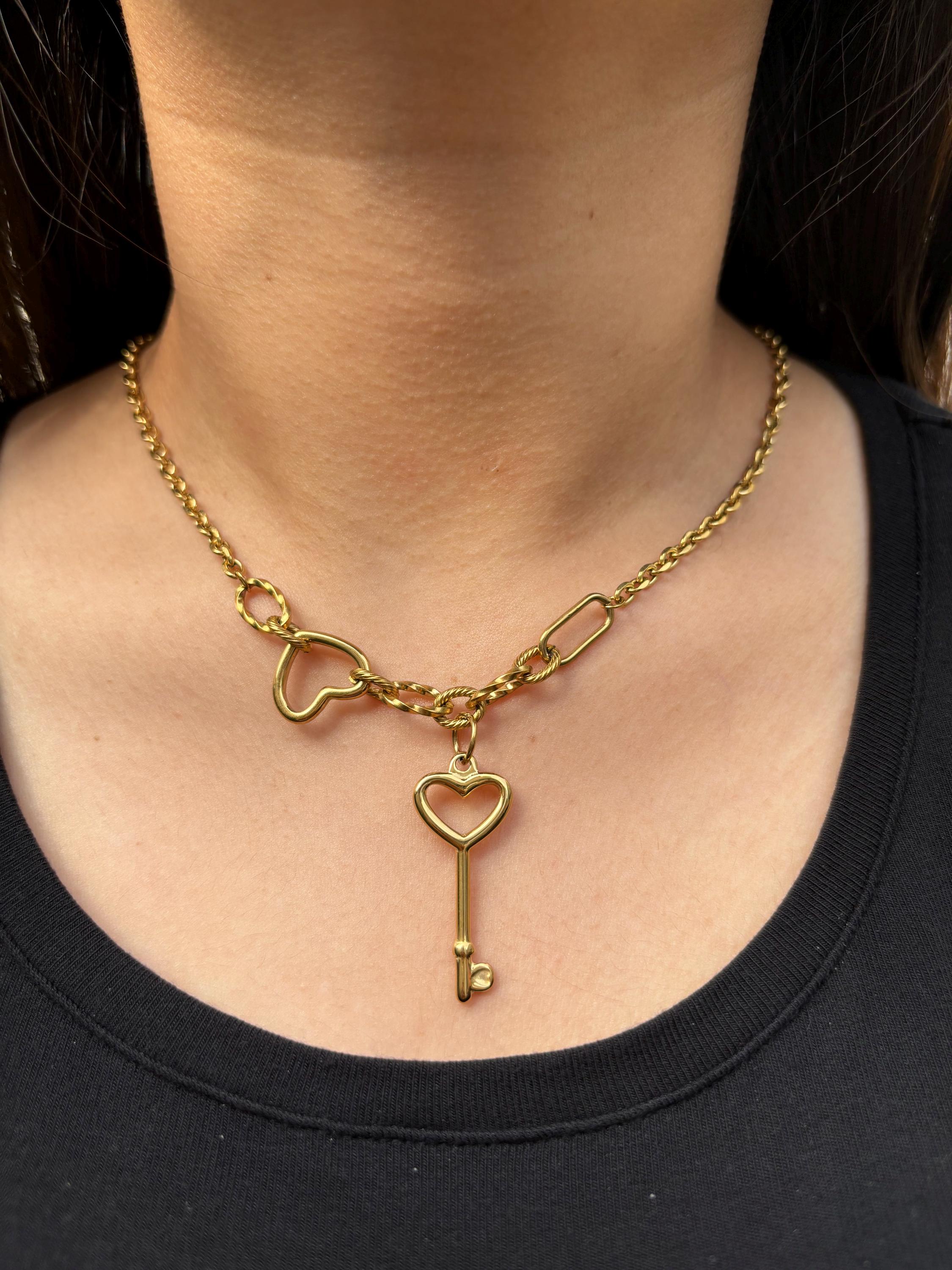 Unlock Romance Necklace