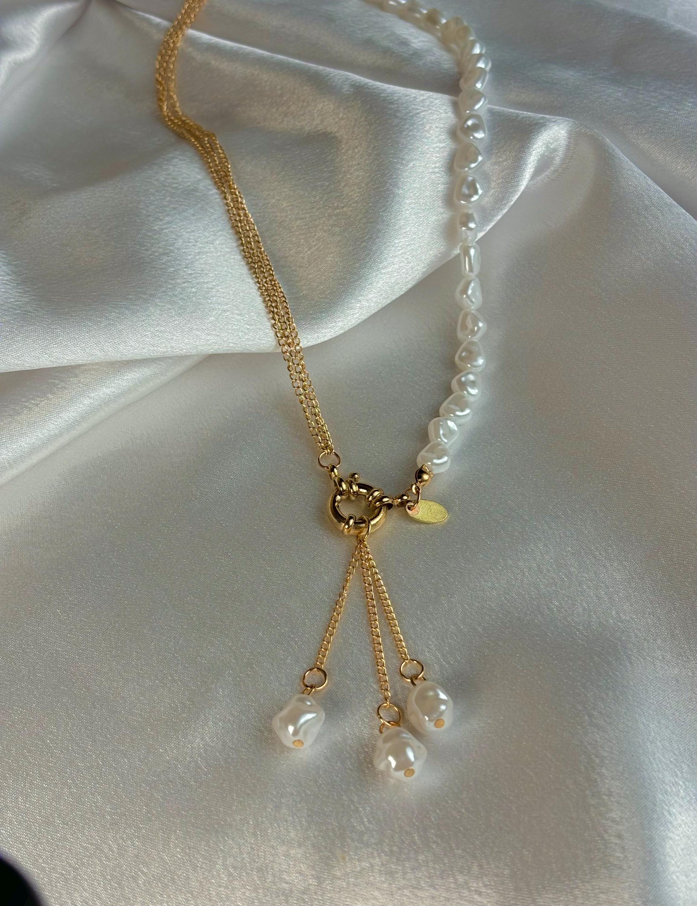 Pearl Tassel Necklace