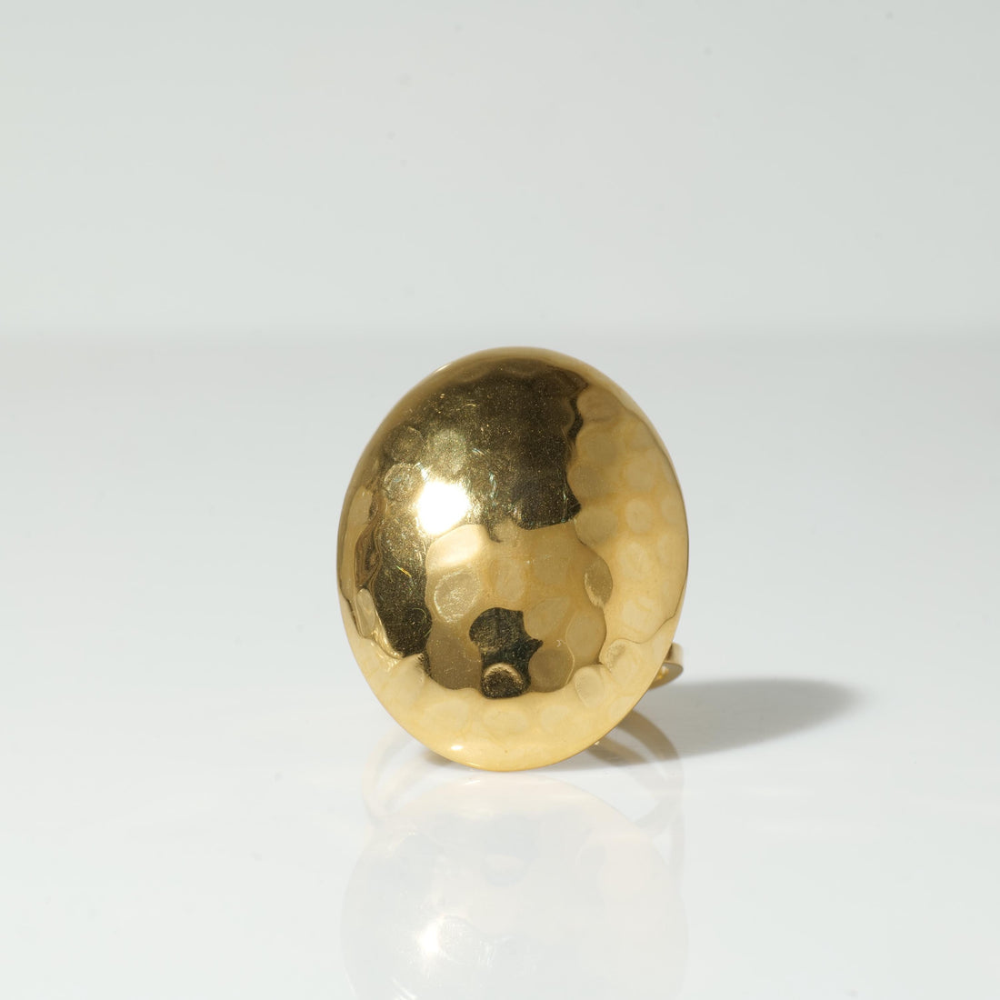 Gold Plated Dome Ring