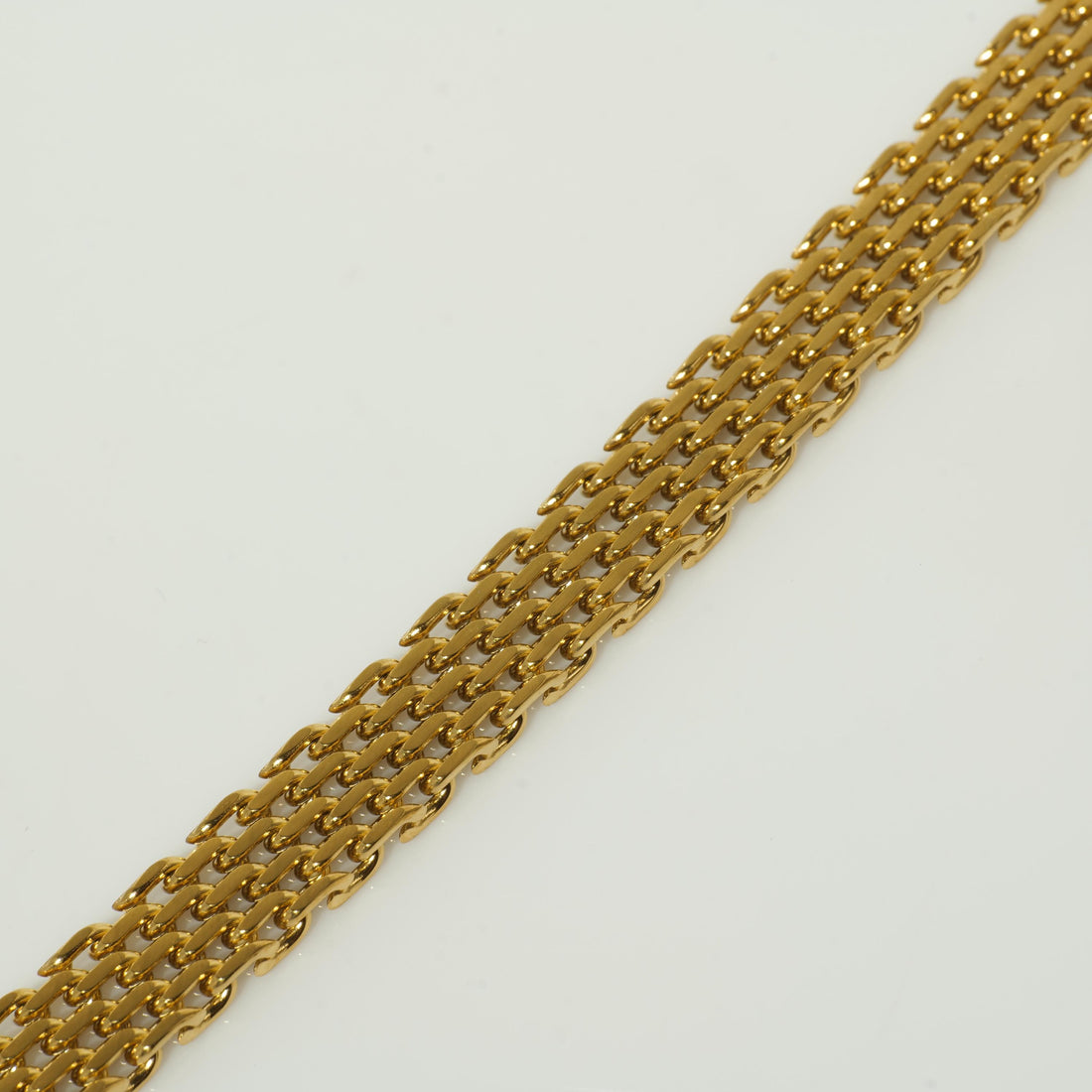 Gold multi-chain bracelet