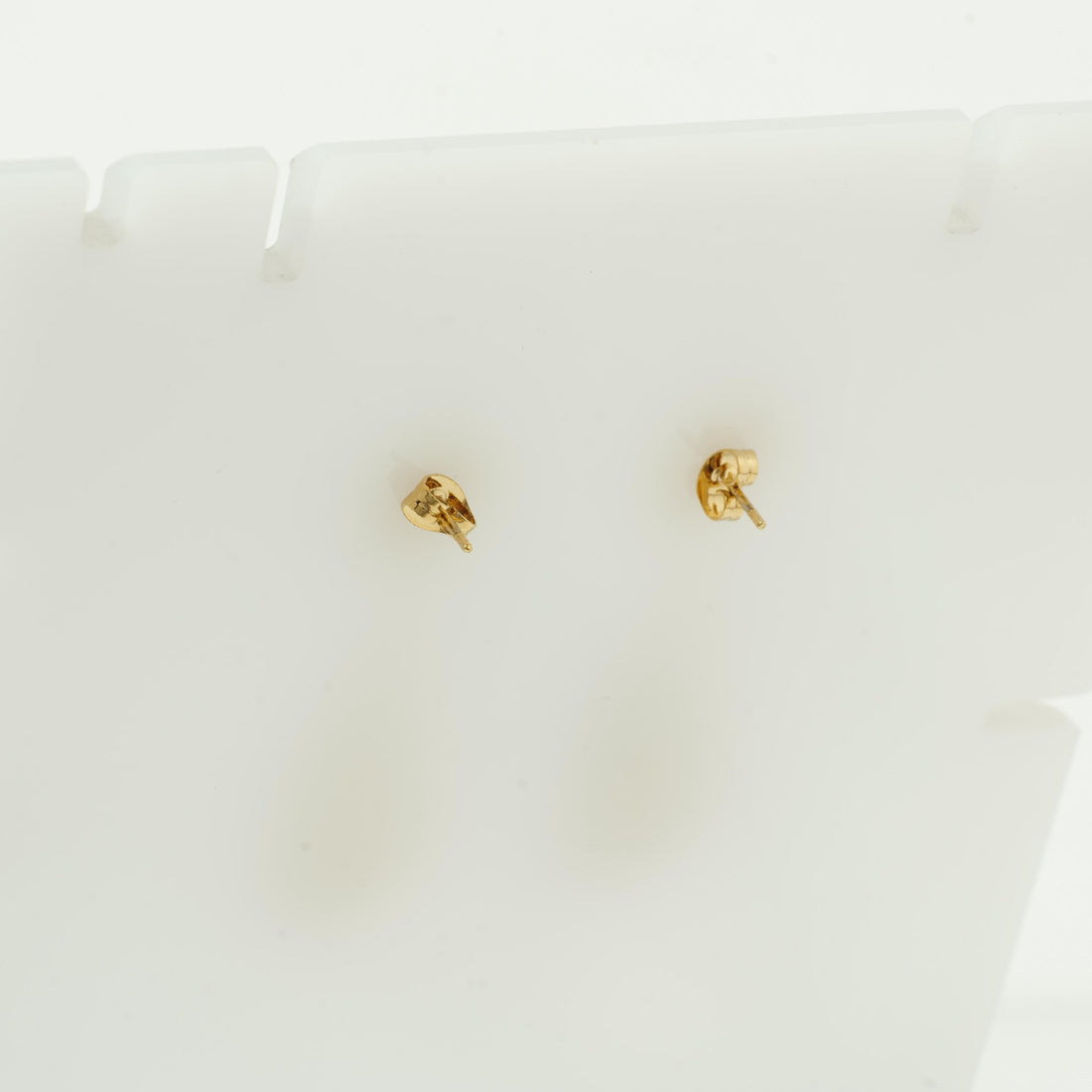 Gold Teardrop Statement Earrings