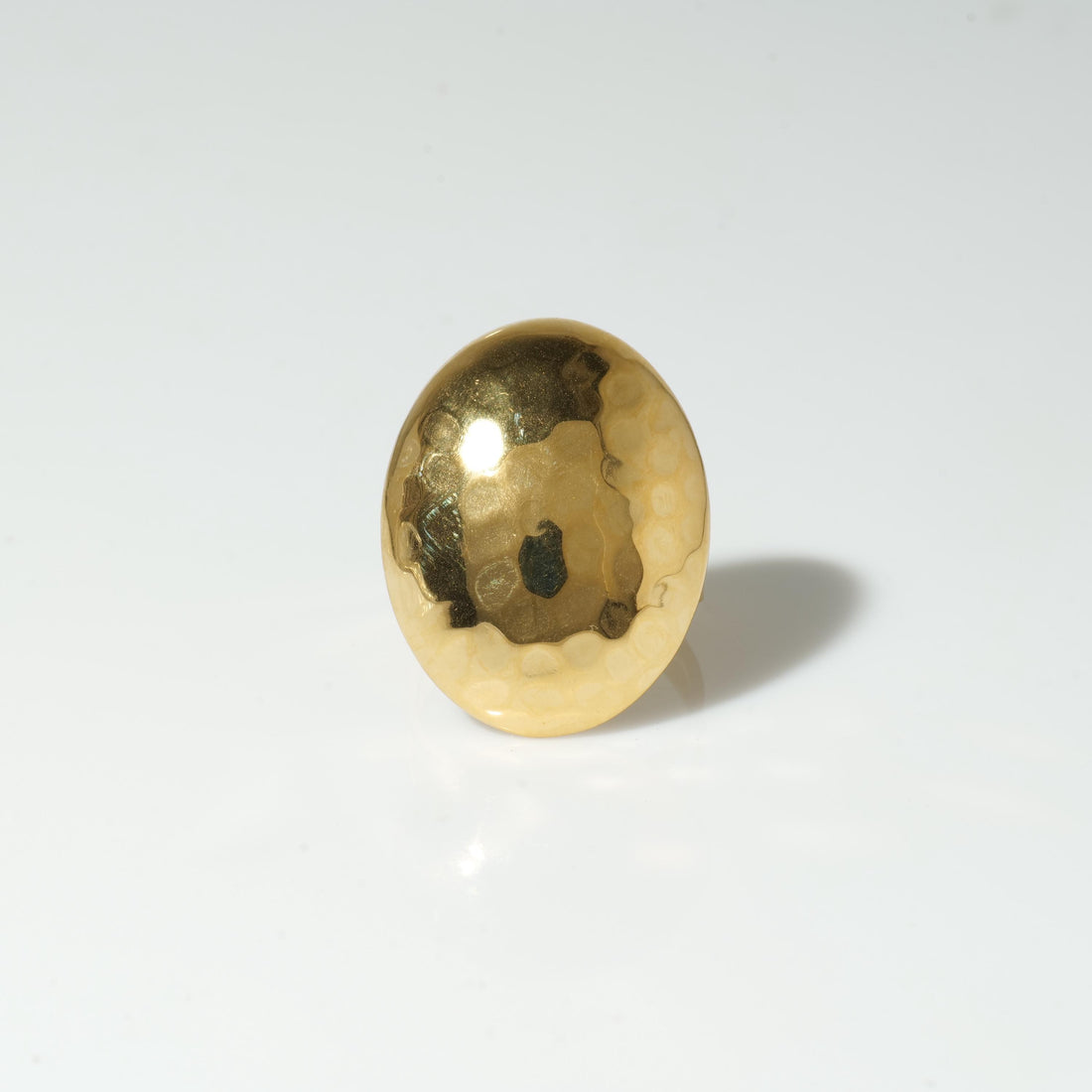 Gold Plated Dome Ring