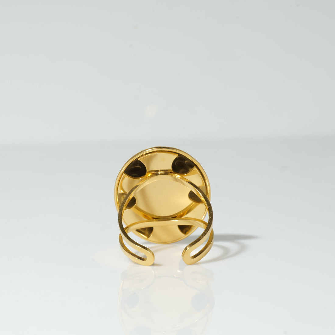 Gold Plated Dome Ring