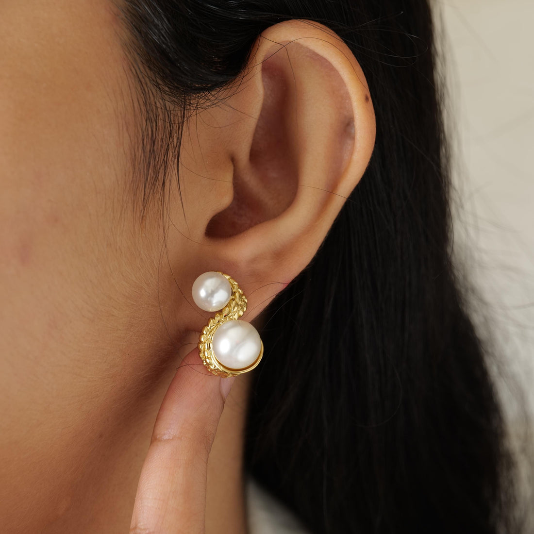 18K Gold Plated Statement Twist Jewelry