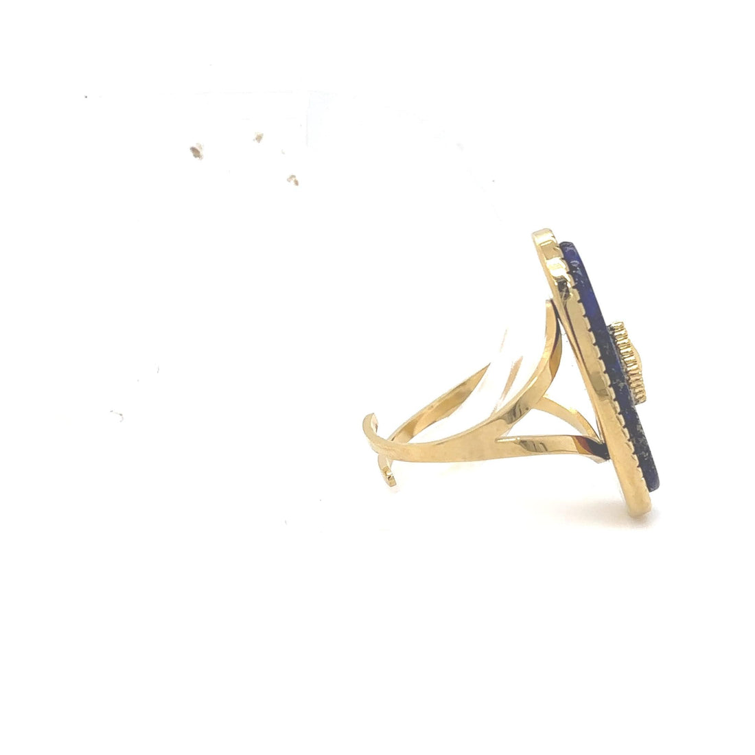 Lapis Lazuli Gold Plated Ring