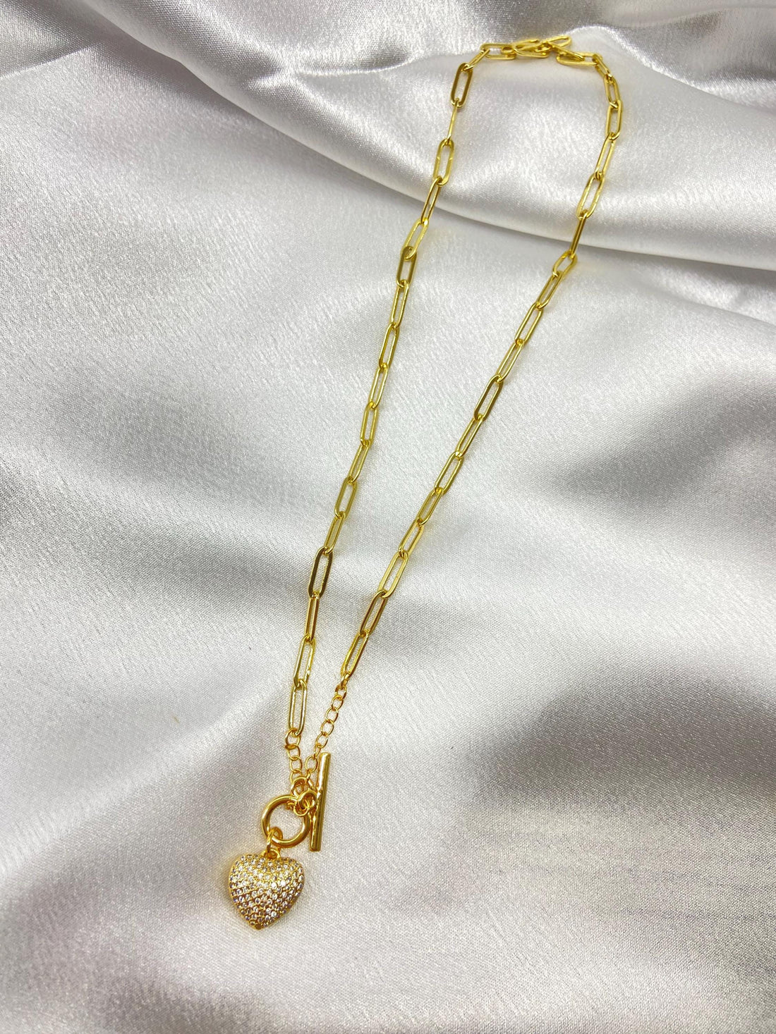 Heart Toggle Necklace