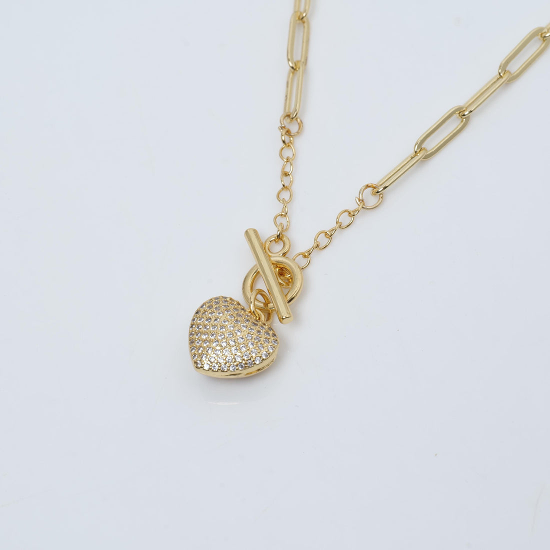 Heart Toggle Necklace