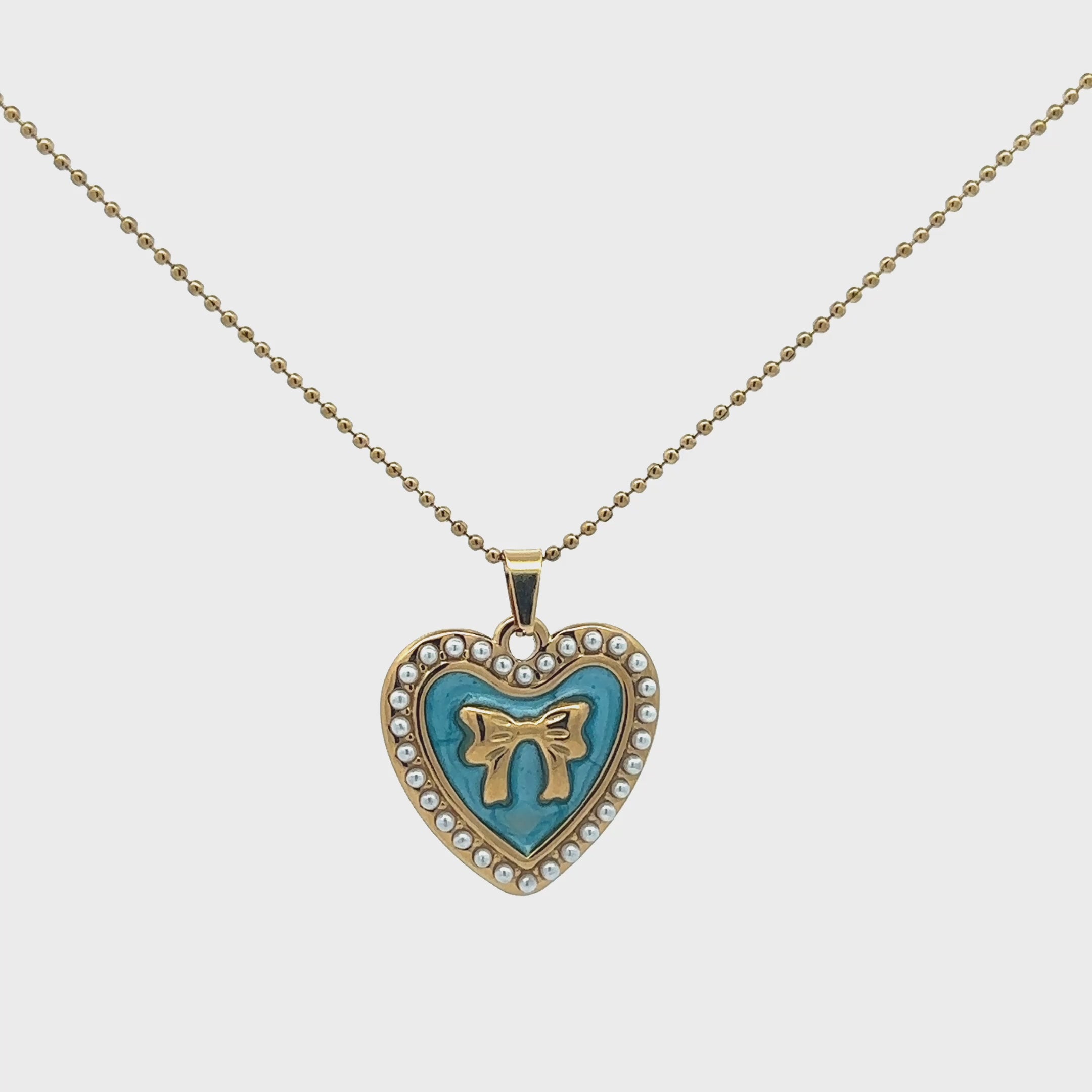 18K Gold Plated Heart Necklace